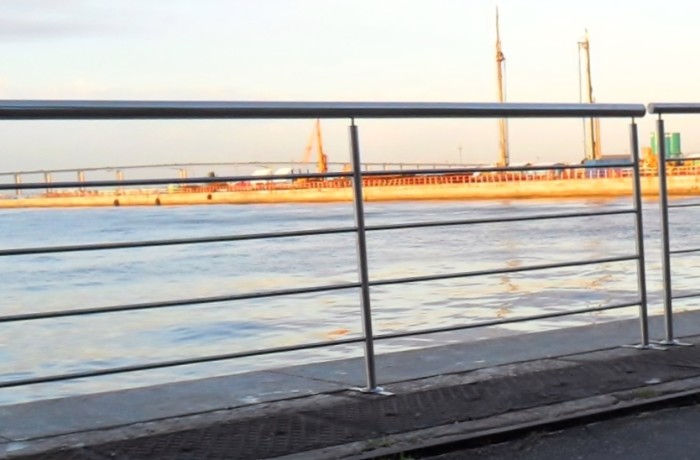 Guarda Corpo para pier